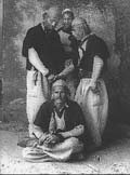 Albanian men from Mati